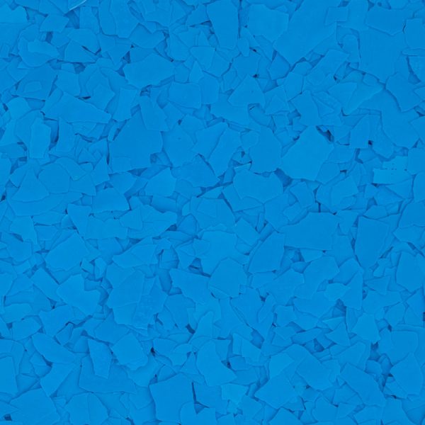 Epoxy Floor Color Flakes Black Light Neon Blue