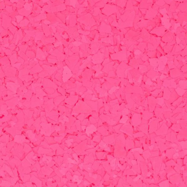 Epoxy Floor Color Flakes Black Light Neon Pink