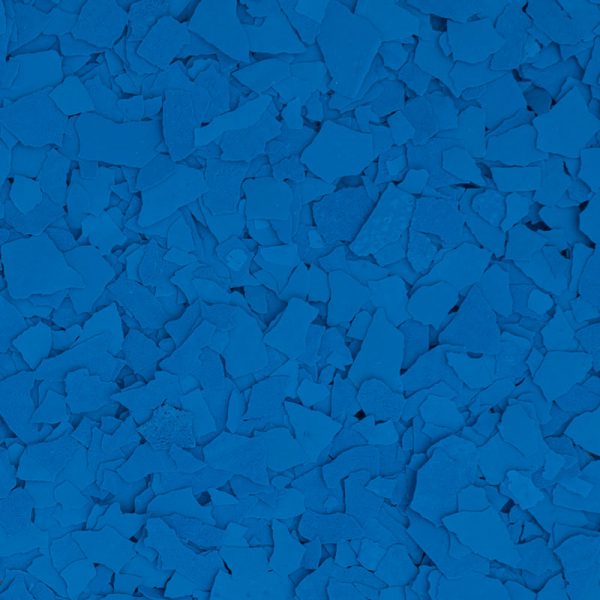 Epoxy Floor Color Flakes Bright Blue