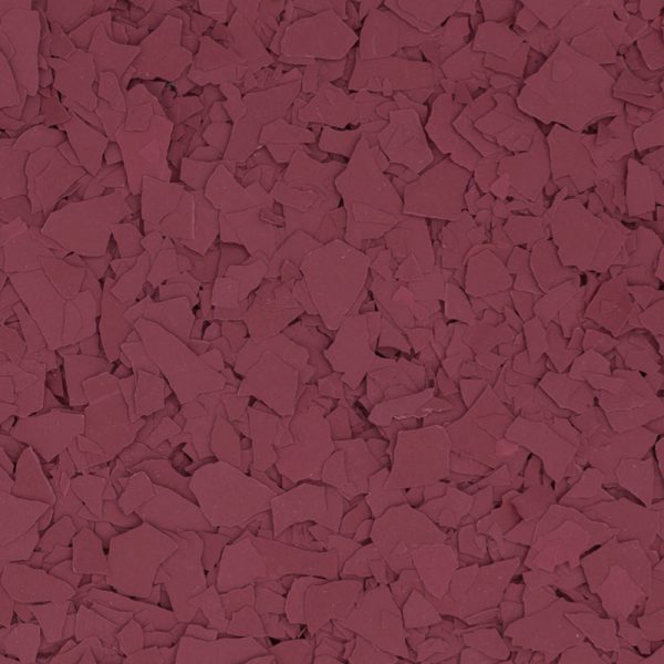 Epoxy Floor Color Flakes Burgundy