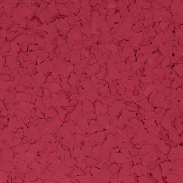 Epoxy Floor Color Flakes Cherry Red