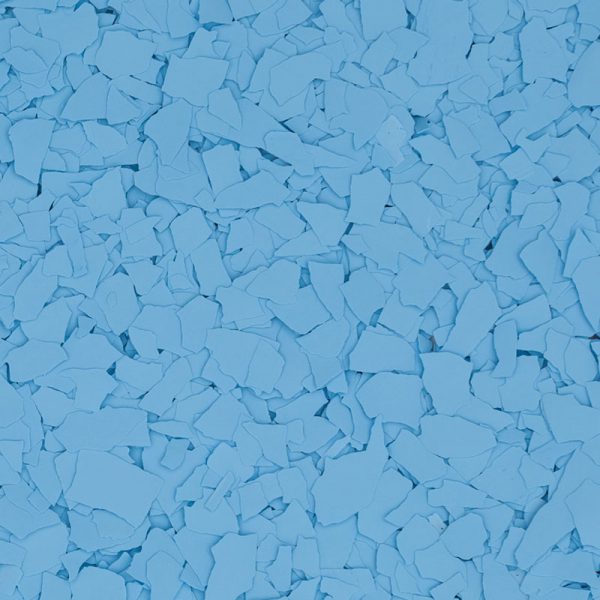 Epoxy Floor Color Flakes Light Blue