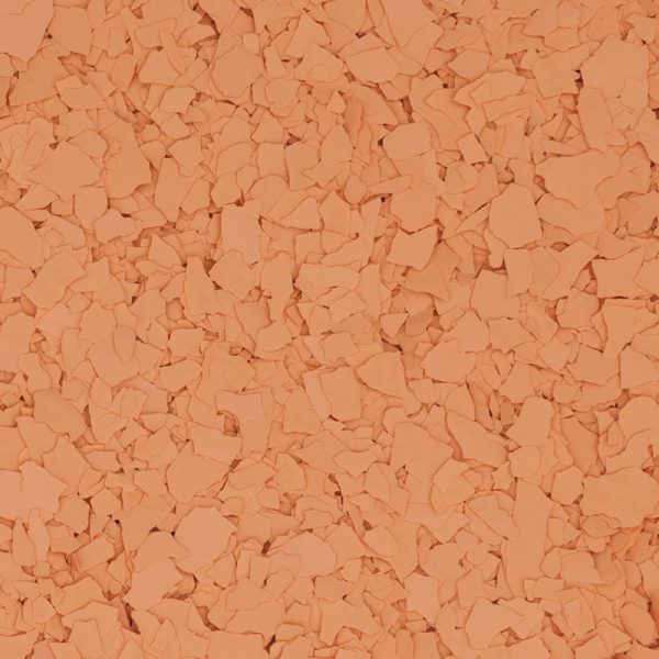 Epoxy Floor Color Flakes Pale Orange