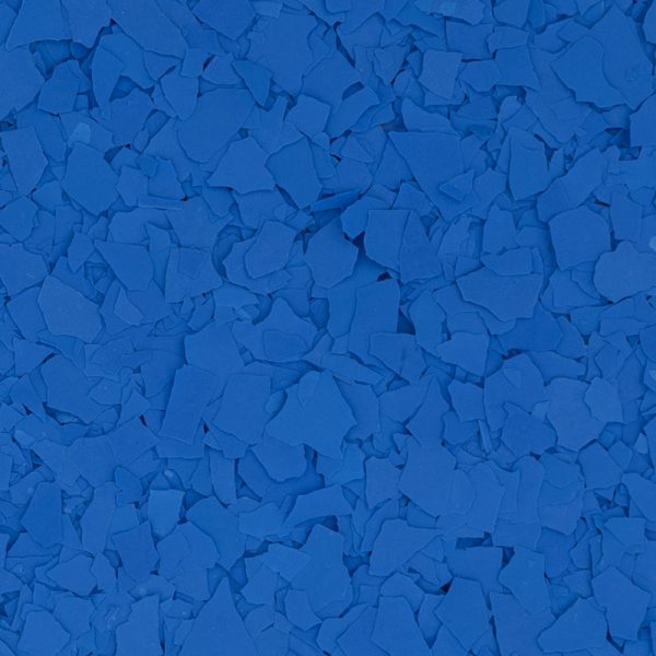 Epoxy Floor Color Flakes Primary Blue